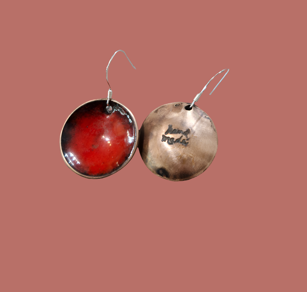 Domed Earrings