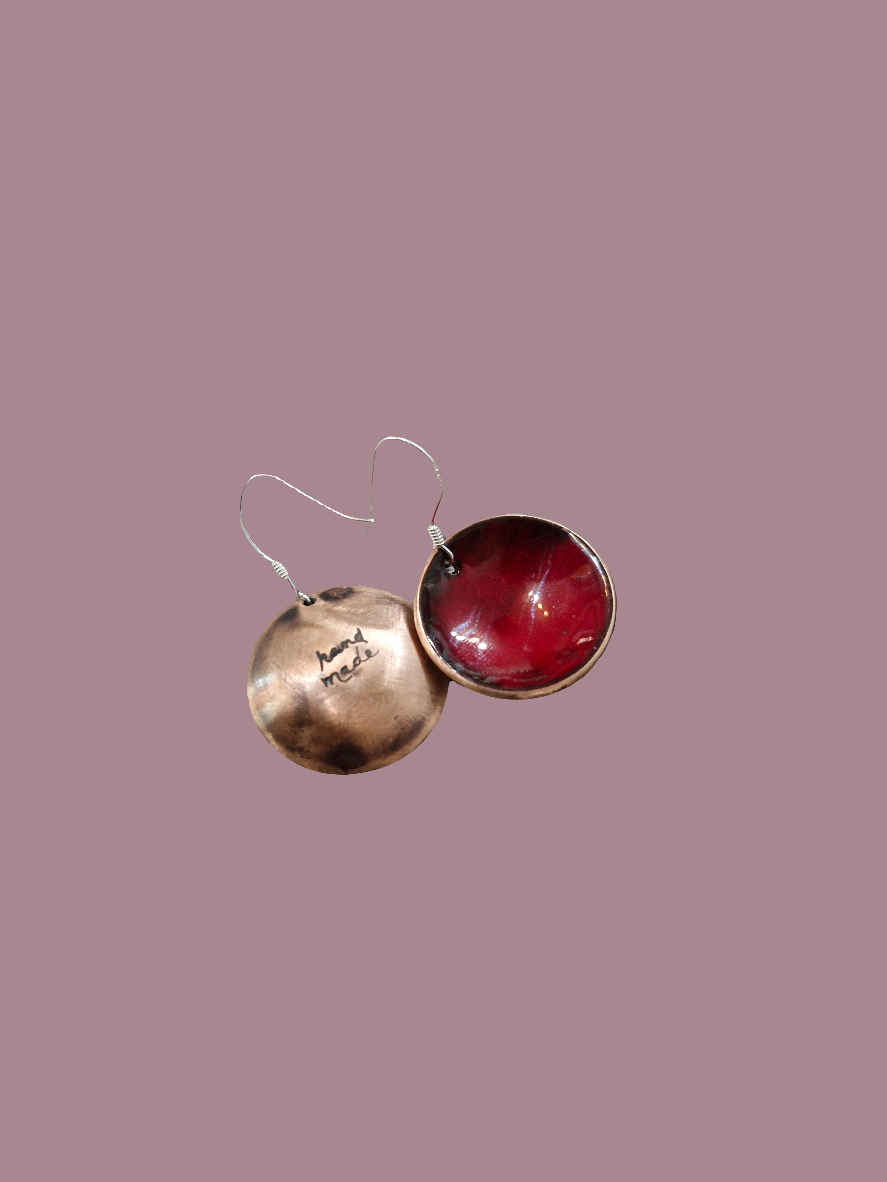 Domed Earrings