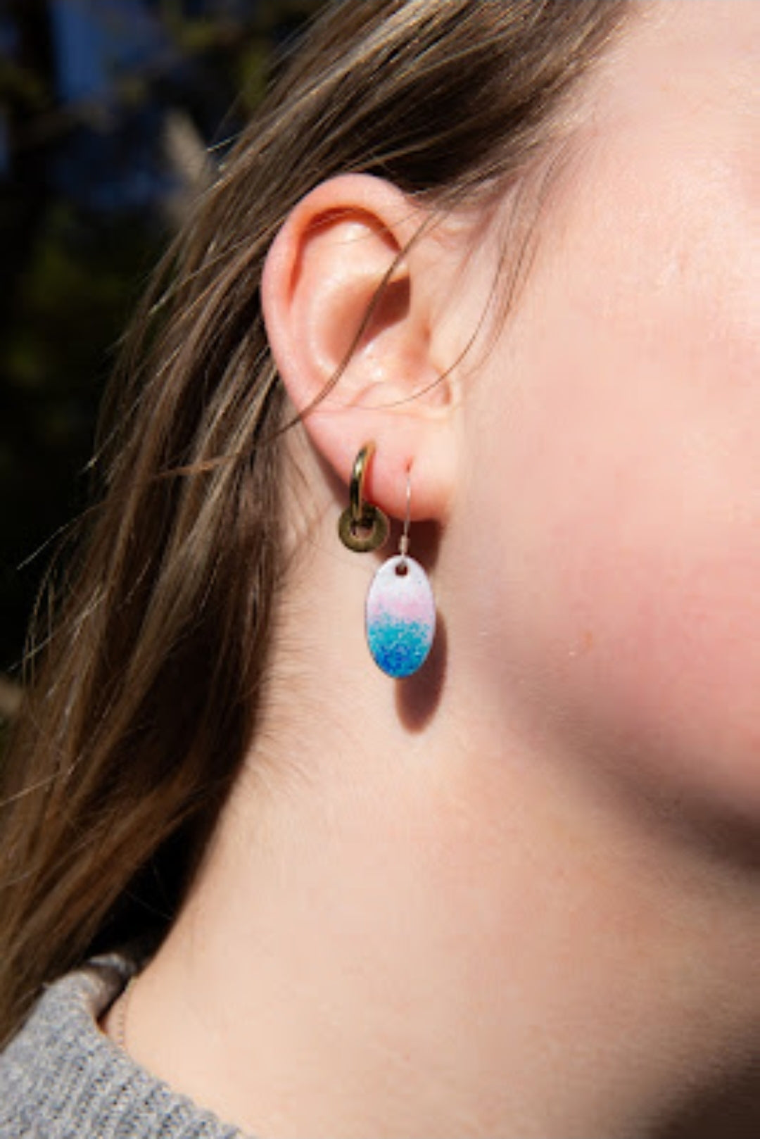 Mini Spring Swirl Earrings