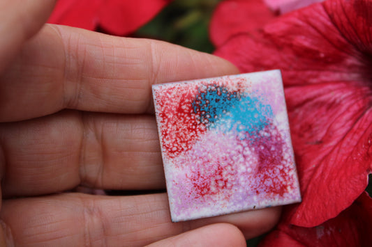 Lily Watercolour Pin
