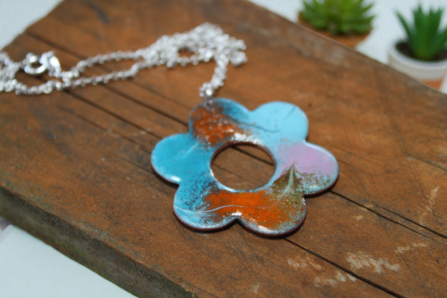 Retro Flower Necklace