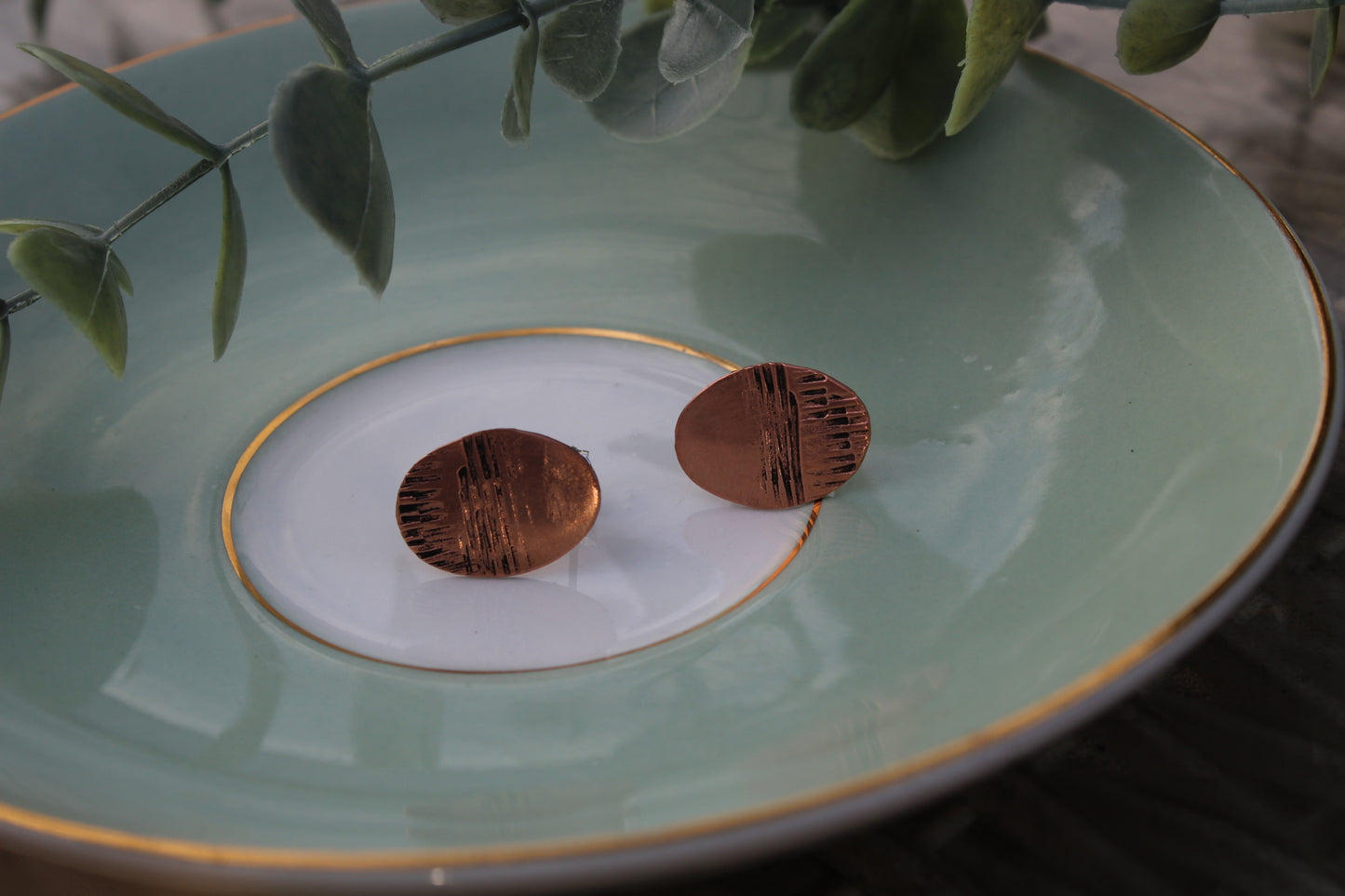 Copper Studs - Gráinne
