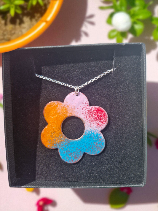 Retro Flower Necklace