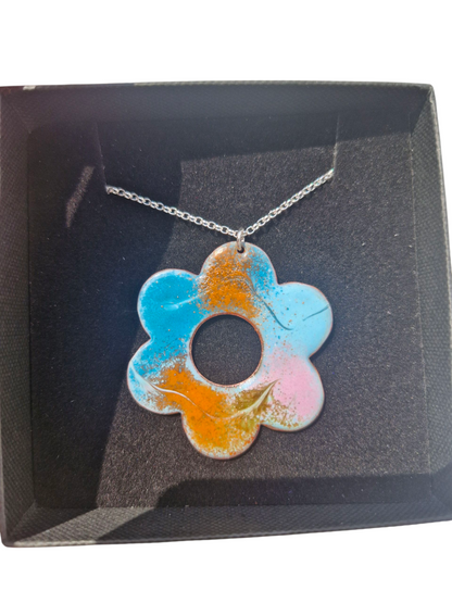 Retro Flower Necklace